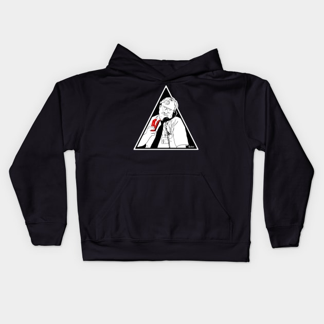 Office Space Kids Hoodie by RevArt